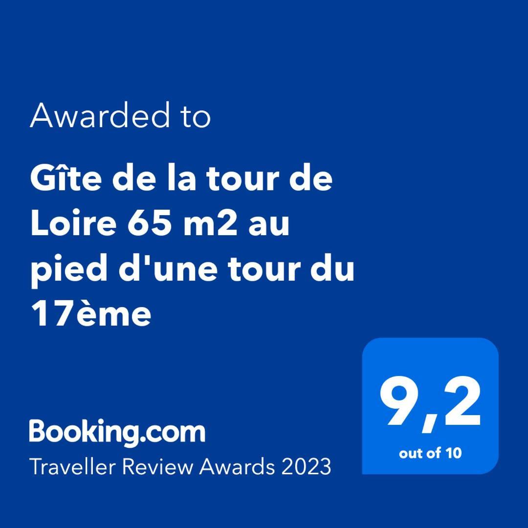 Gite De La Tour De Loire - 65 M2 Au Pied D'Une Tour De Gue Du 17Eme Siecle Мер Экстерьер фото